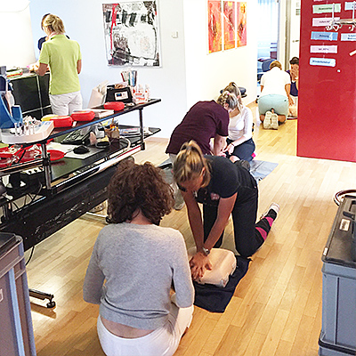 Foto Praxisausbildung in BLS (Basic Life Support)